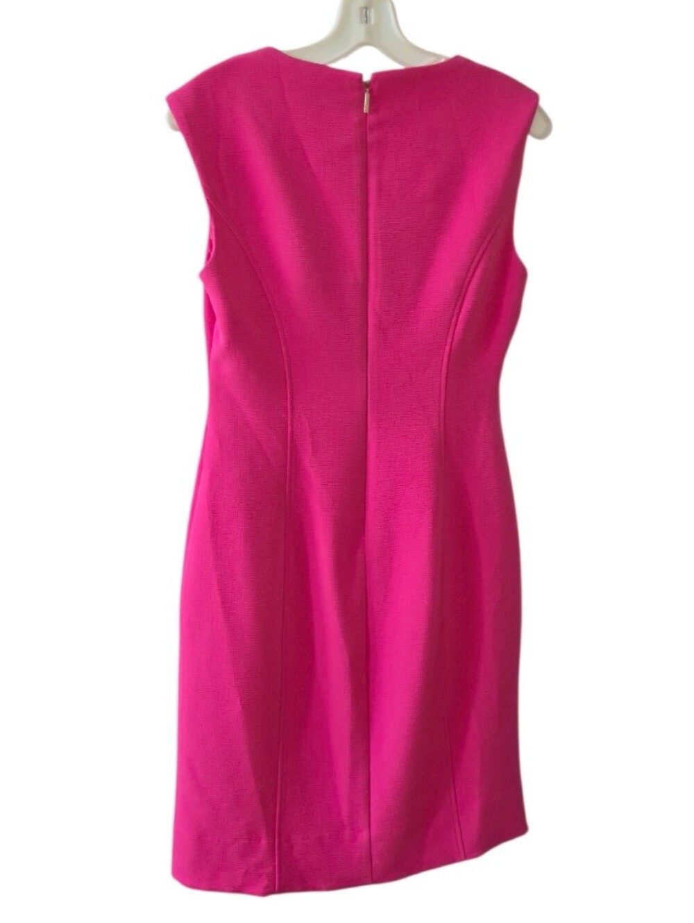Karl Lagerfeld Paris Pink Sheath Dress Women's Size 4 Cap Sleeve Career - Picture 2 of 6